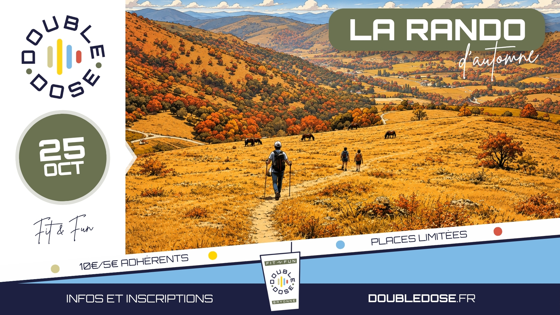 Rando 25 octobre 2026 Double Dose